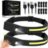 Super Bright Rechargeable Headlamp Set for Outdoor Activities